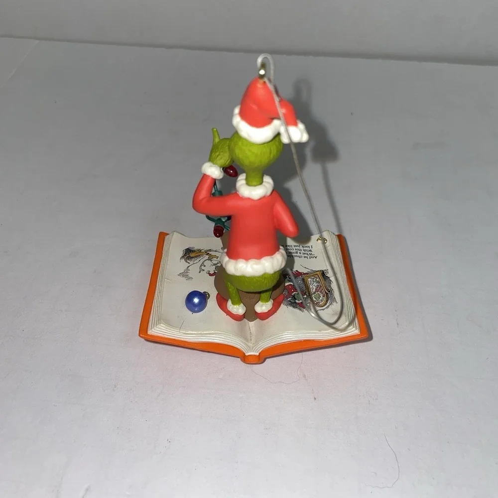 Hallmark Keepsake Ornament 2000 Dr Seuss Grinch What a Grinchy Trick Christmas